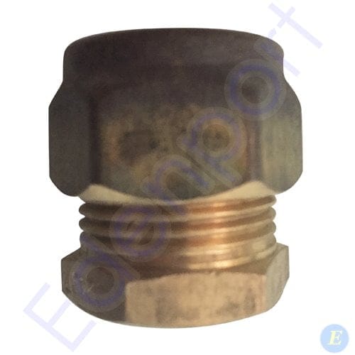 Stop End - Nylon Olive