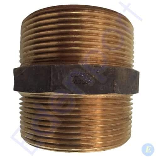 "DR" Brass Hexagon Nipples