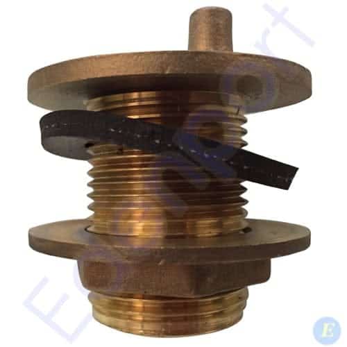 Brass Fixed Flange Tank Outlets