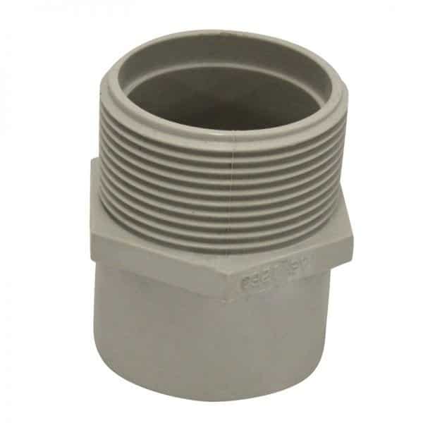 DWV PVC Connector Male Iron