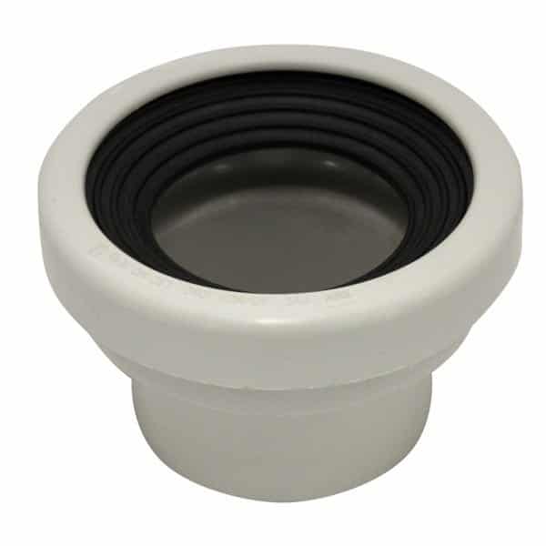 DWV PVC Pan Collar and Spare Rubbers