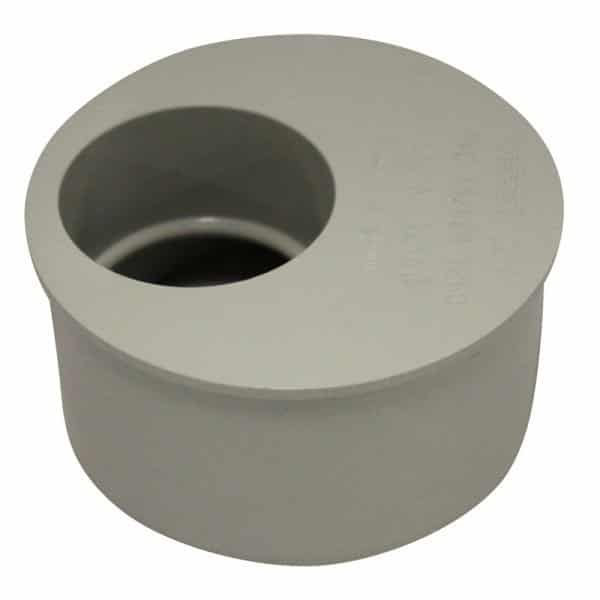 DWV PVC Pipe Reducer M/F - 100MM x 50MM