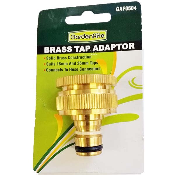 Tap Adaptor - 19-25MM Brass
