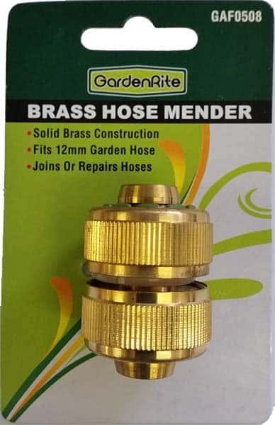 Hose Mender - 12MM Brass