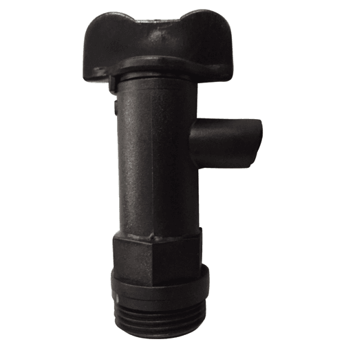 Black Poly Drum Tap - 20MM BSP Thread