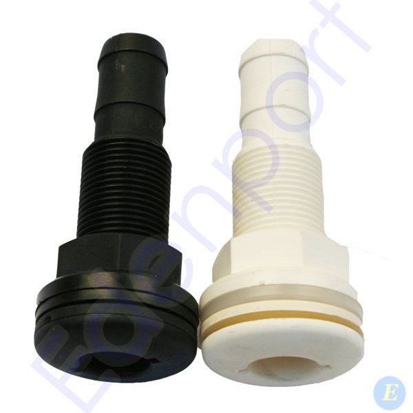 Poly Male Tank Fittings - Black