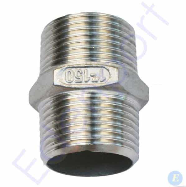 Stainless Steel Hex Nipples
