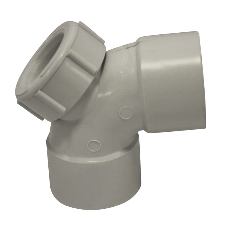 PVC - DWV - Inspection Outlet F/F Bends 45-85°