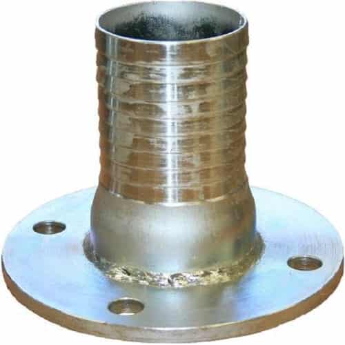 Steel Flanged Hose Tail - Heavy Duty
