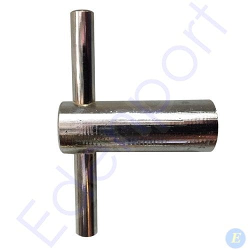 Vandal Proof Brass Key - Chrome Plated
