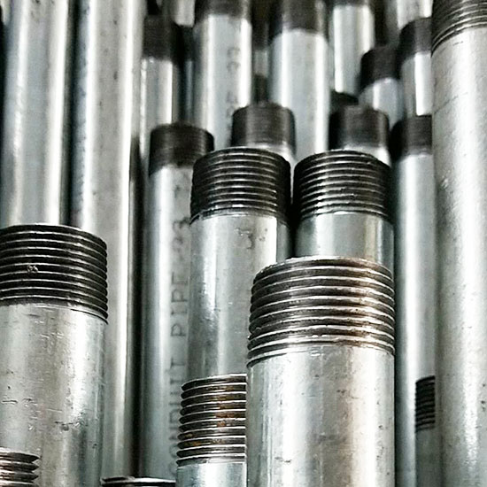 Galvanised Pipe Pieces